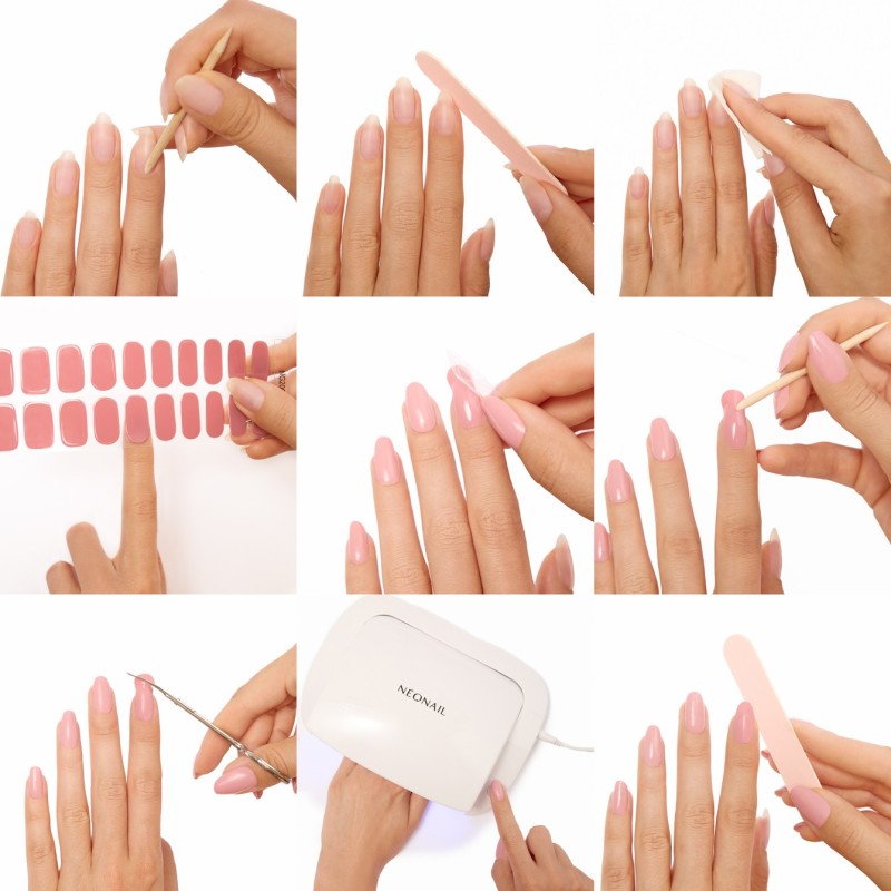Gel laky v nálepce GEL STICKERS EASY ON M04 Gel laky v nálepce GEL STICKERS EASY ON M04
