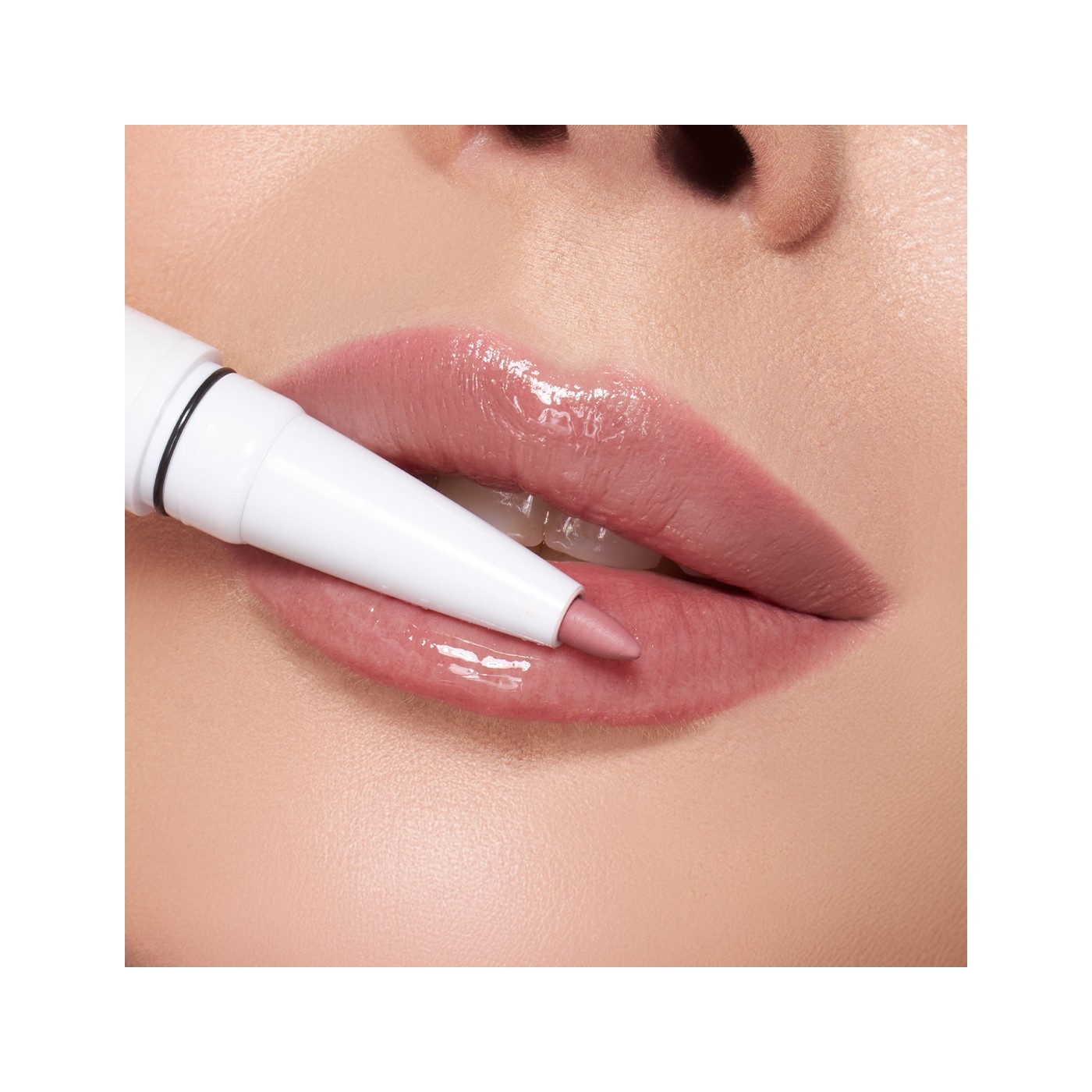 Tužka na rty a lesk na rty 2v1 02: Blushing Pink | NEO MAKE UP Tužka na rty a lesk na rty 2v1 02: Blushing Pink | NEO MAKE UP