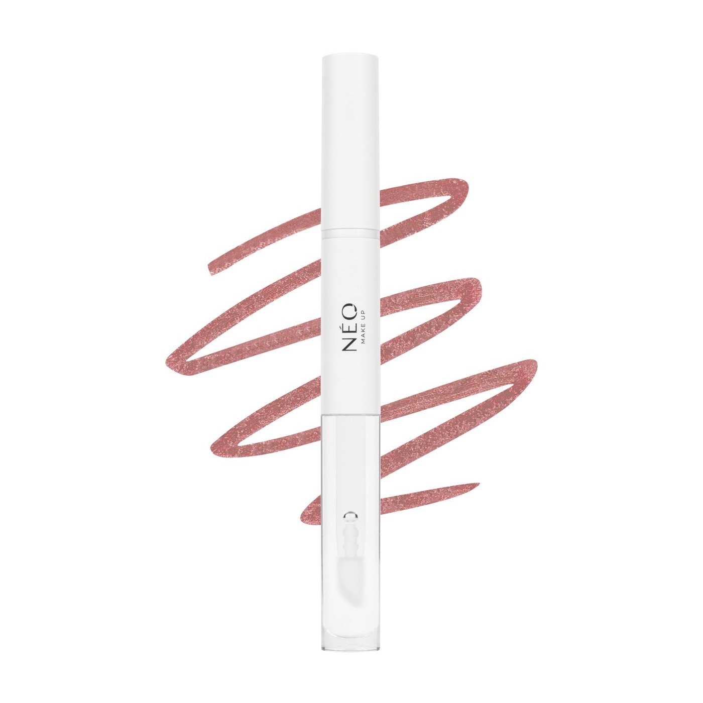 Tužka na rty a lesk na rty 2v1 03: Rosy Pearl | NEO MAKE UP Tužka na rty a lesk na rty 2v1 03: Rosy Pearl | NEO MAKE UP