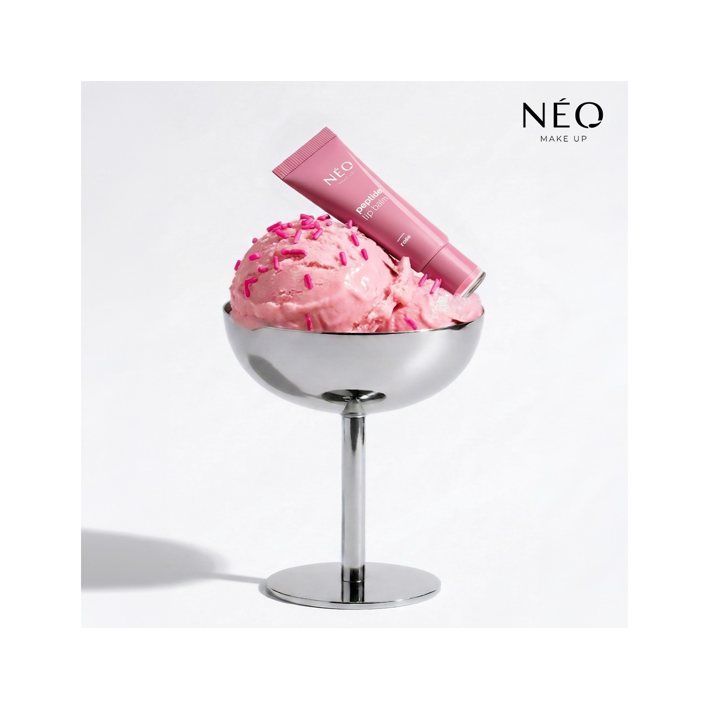 Růžový peptidový balzám na rty 02: Rose | NEO MAKE UP Růžový peptidový balzám na rty 02: Rose | NEO MAKE UP