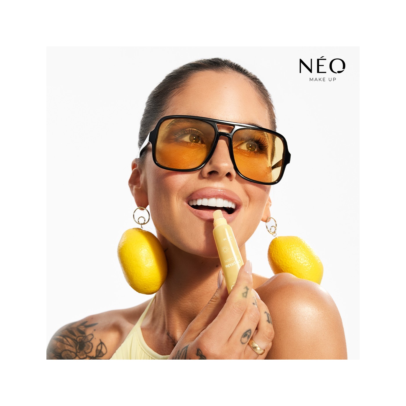 Bezbarv&yacute; peptidov&yacute; balz&aacute;m na rty s SPF 30 | NEO MAKE UP