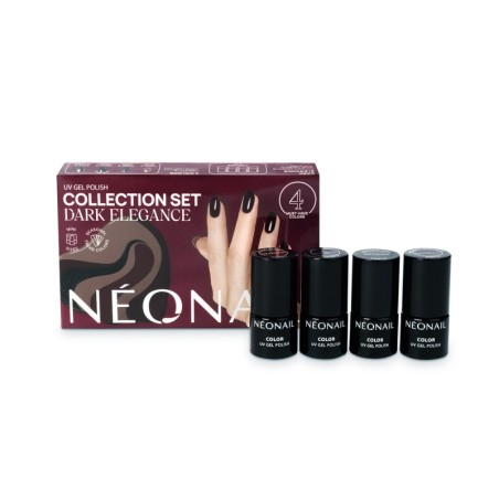 Sada 4 gel laků Dark Elegance | NEONAIL