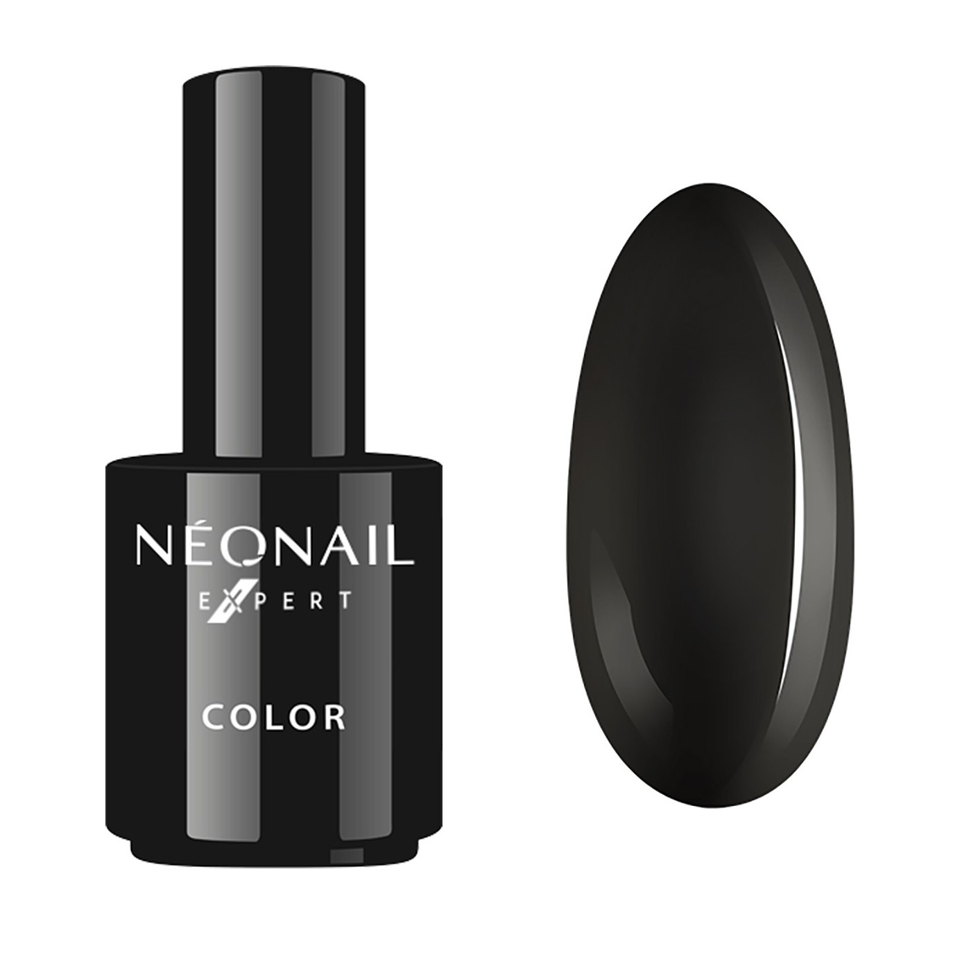 Gelový lak NN Expert 15 ml – Pure Black | NEONAIL Gelový lak NN Expert 15 ml – Pure Black | NEONAIL