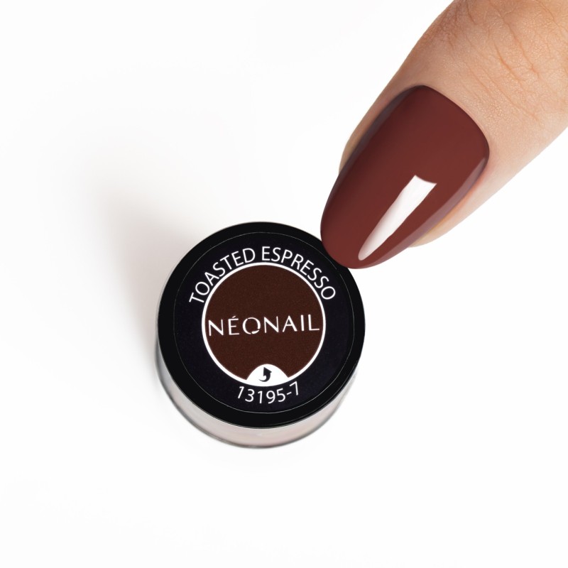 Gelov&yacute; lak Toasted Espresso 7,2 ml &ndash; nehty v barvě exkluzivn&iacute; k&aacute;vy | NEONAIL