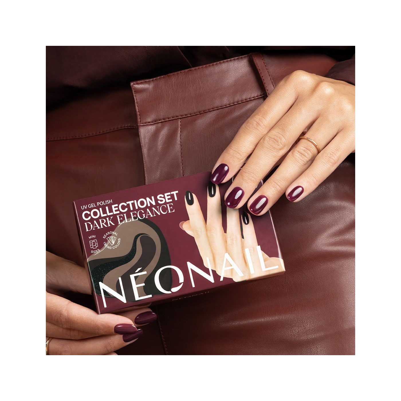 Sada 4 gel laků Dark Elegance | NEONAIL Sada 4 gel laků Dark Elegance | NEONAIL