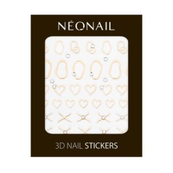 Zlaté nálepky na nehty 3D Nail Stickers Gold Abstract – závan quiet luxury | NEONAIL Zlaté nálepky na nehty 3D Nail Stickers Gold Abstract – závan quiet luxury | NEONAIL