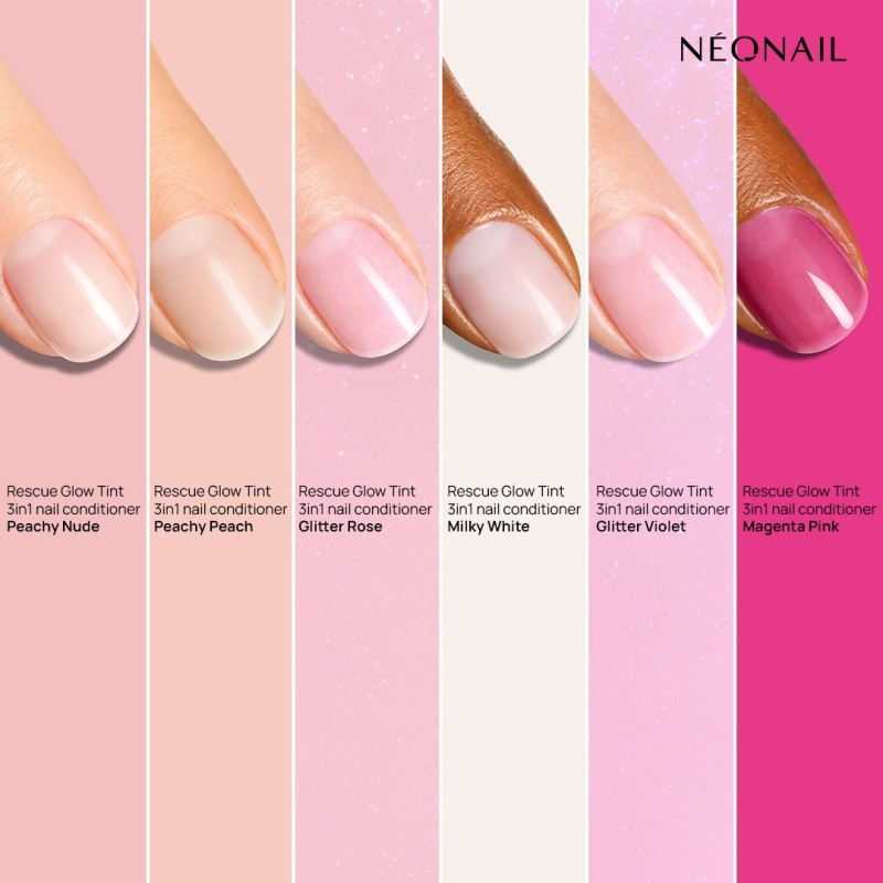 Rescue Glow Tint 3-in-1 Nail Conditioner Milky White – mléčný odstín péče Rescue Glow Tint 3-in-1 Nail Conditioner Milky White – mléčný odstín péče