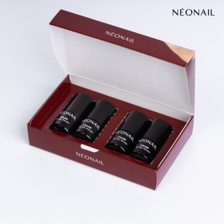 Sada 4 gel laků Dark Elegance | NEONAIL
