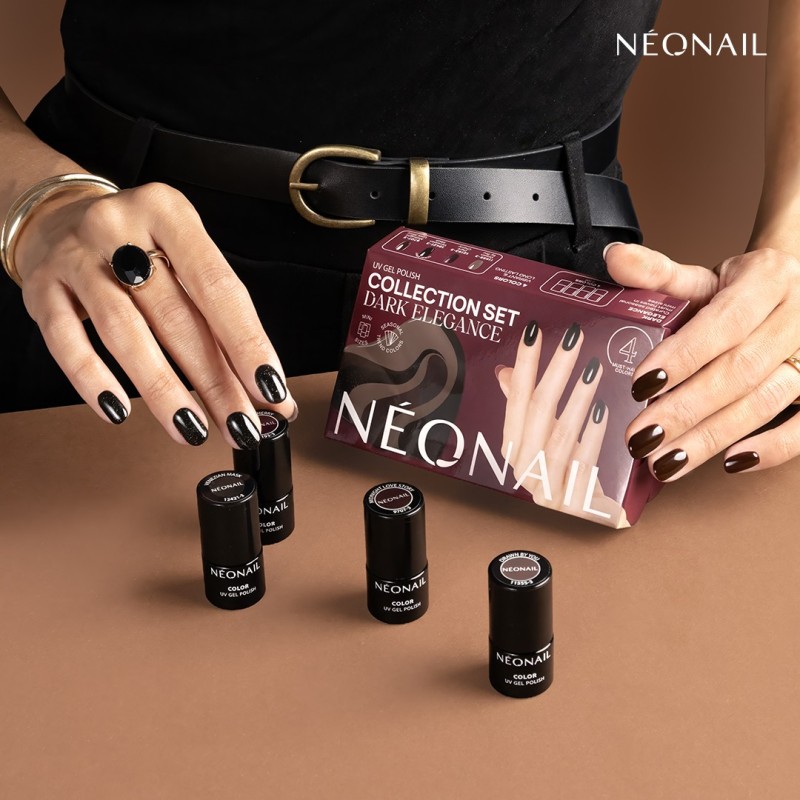 Sada 4 gel laků Dark Elegance | NEONAIL Sada 4 gel laků Dark Elegance | NEONAIL