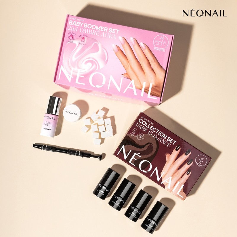 Sada 4 gel laků Dark Elegance | NEONAIL Sada 4 gel laků Dark Elegance | NEONAIL