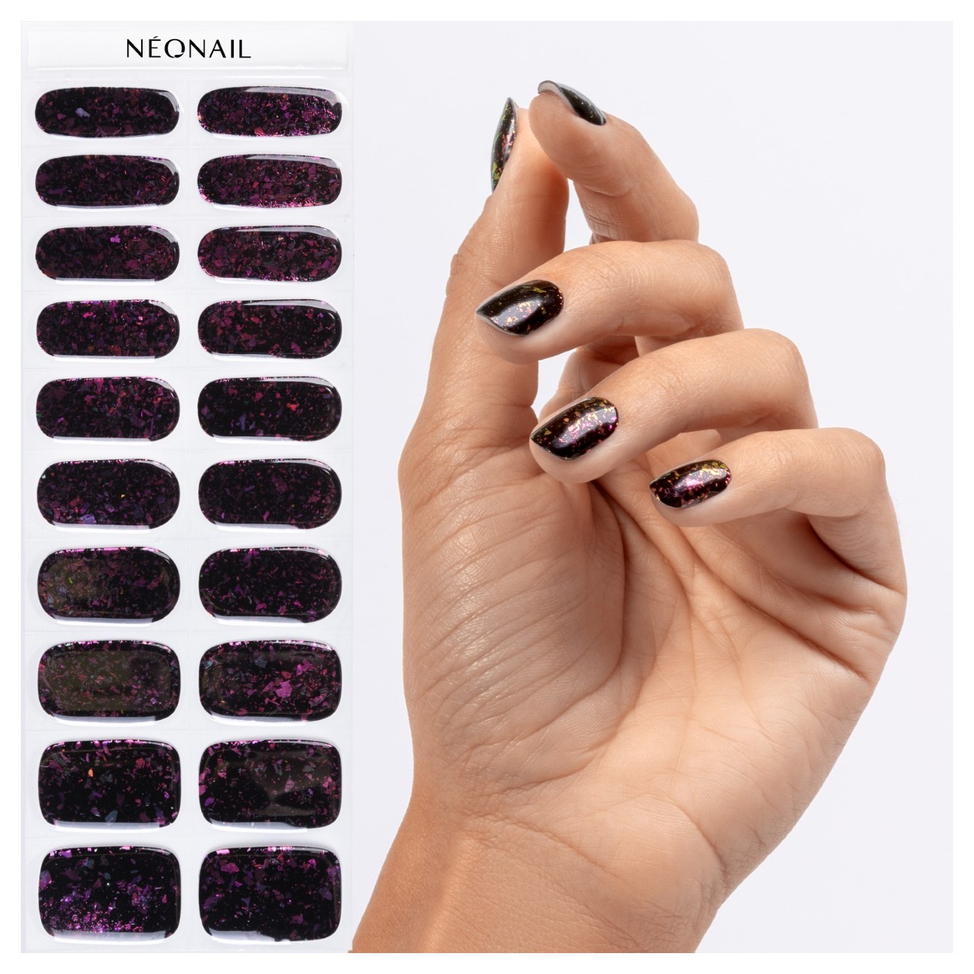 Gel laky v n&aacute;lepce GEL STICKERS EASY ON M03 | NEONAIL