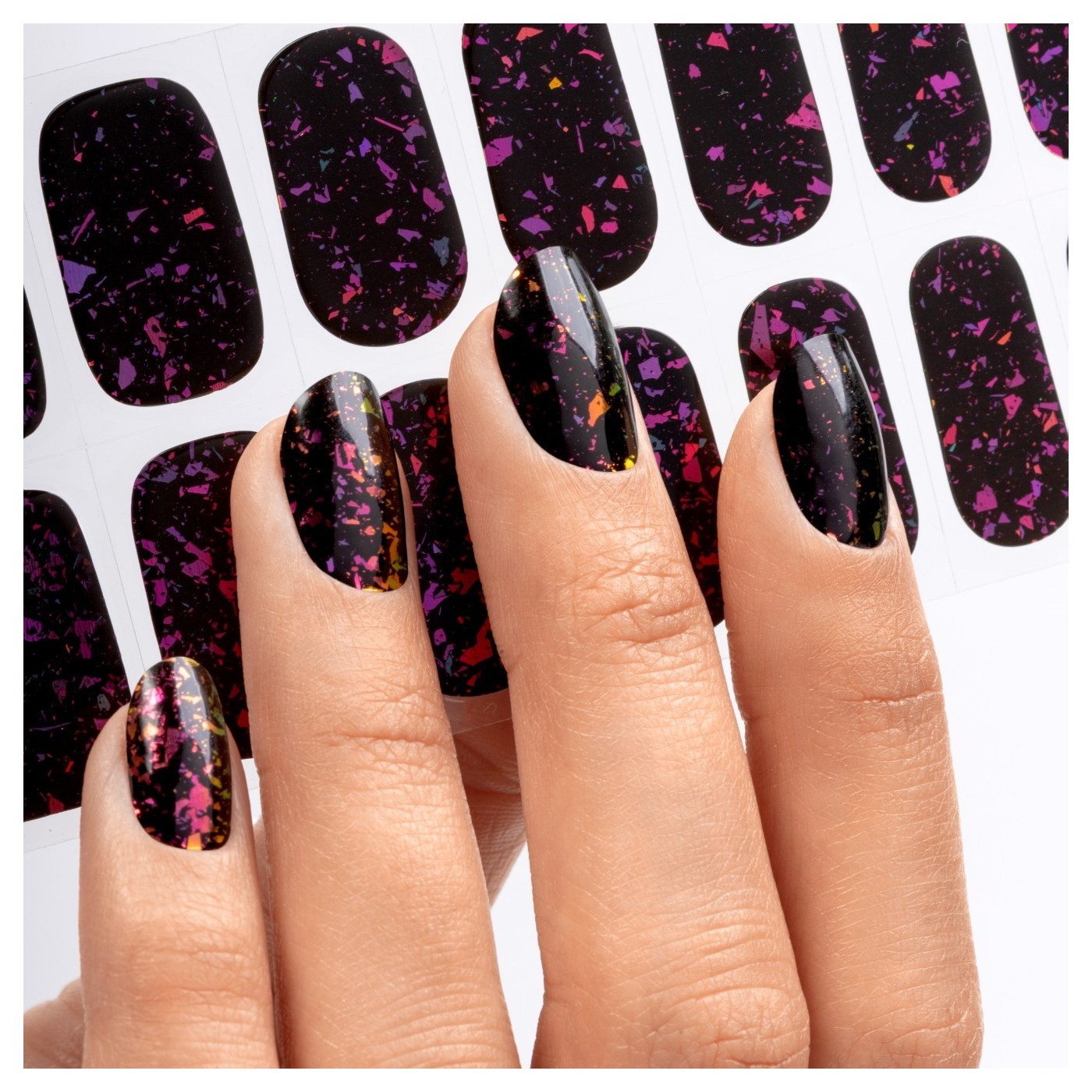 Gel laky v n&aacute;lepce GEL STICKERS EASY ON M03 | NEONAIL