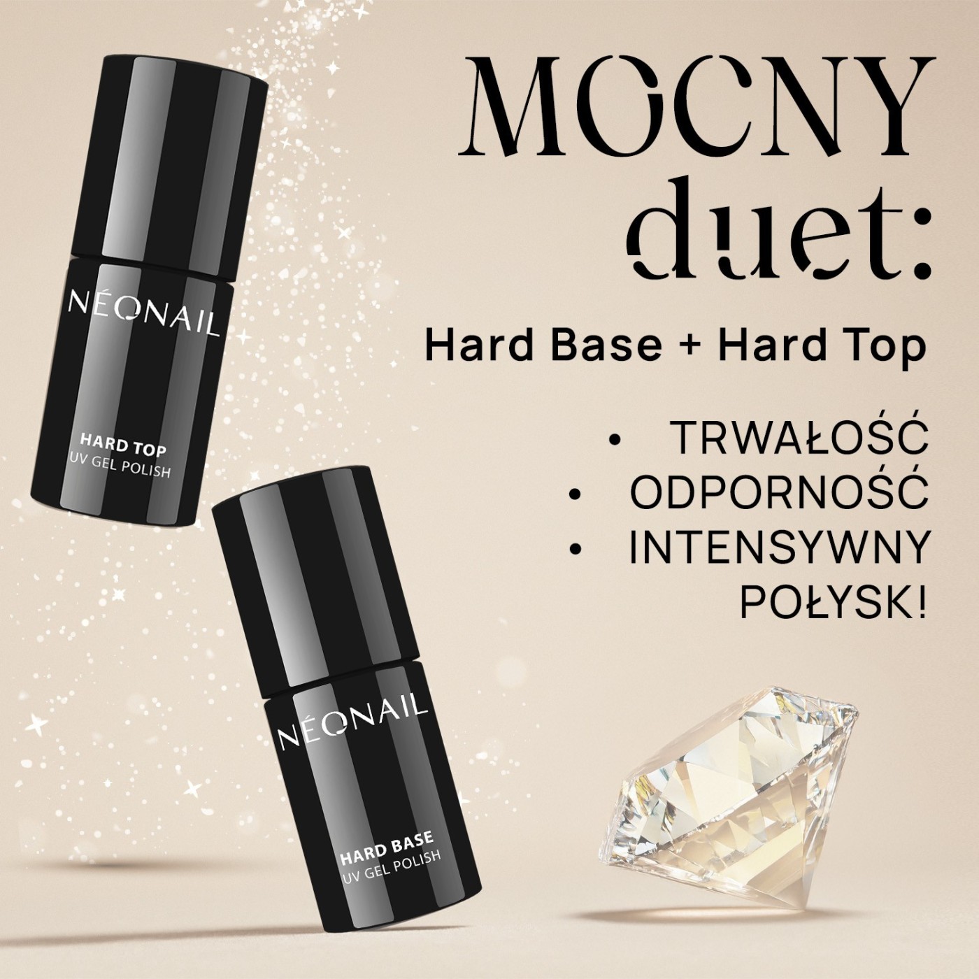 Sada Hard Base a Hard Top 7,2 ml | NEONAIL Sada Hard Base a Hard Top 7,2 ml | NEONAIL