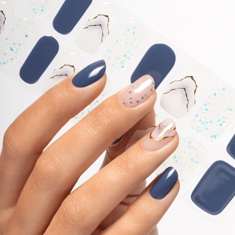 Gel laky v n&aacute;lepce GEL STICKERS EASY ON M10 | NEONAIL