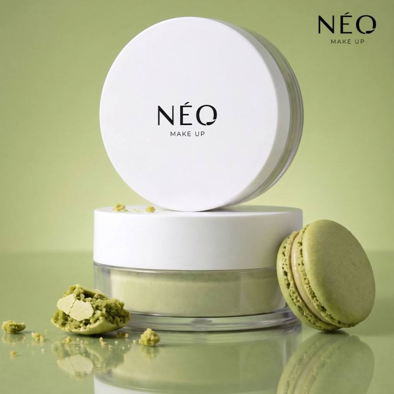 Matte Matcha Leaf Mattifying Powder – NEO MAKE UP Matte Matcha Leaf Mattifying Powder – NEO MAKE UP