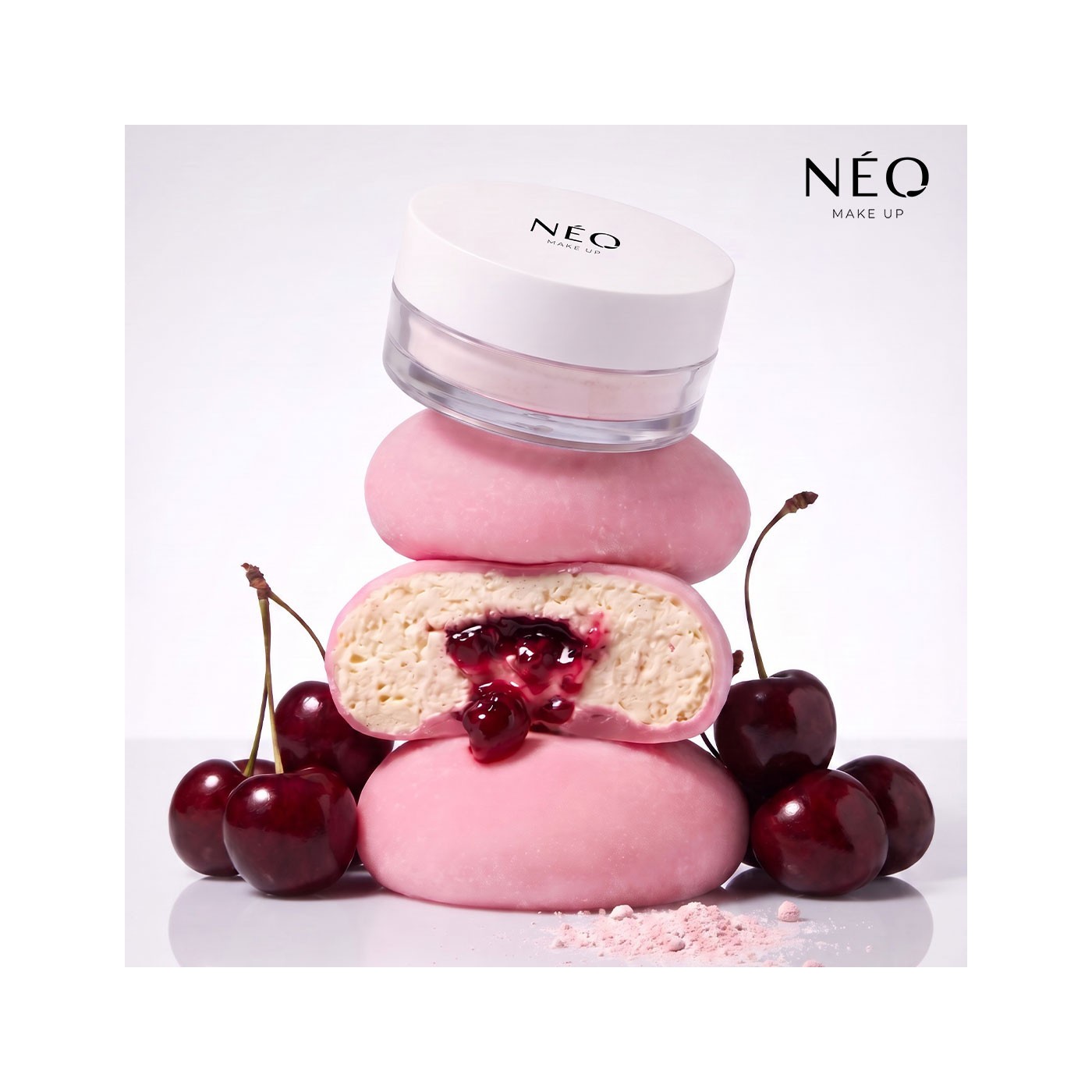 Silky Cherry Blossom Loose Powder – NEO MAKE UP Silky Cherry Blossom Loose Powder – NEO MAKE UP