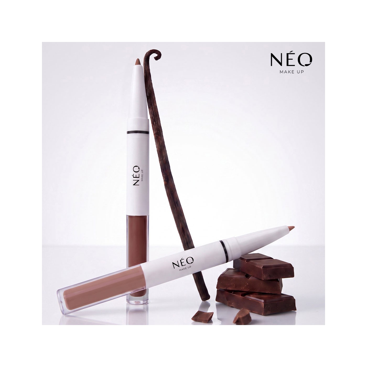 3-in-1 Eye & Lip Liner with Gloss 07 Hot Chocolate &ndash; NEO MAKE UP