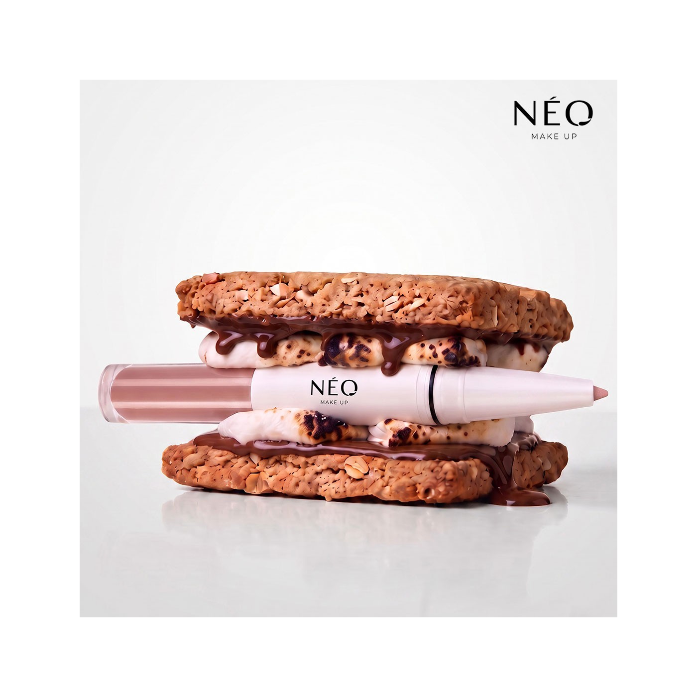3-in-1 Eye & Lip Liner with Gloss 07 Hot Chocolate &ndash; NEO MAKE UP