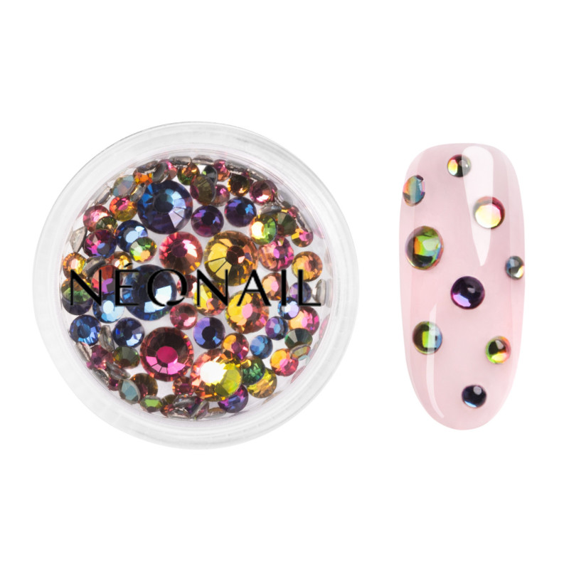 3D NAIL ART BAREVNÉ Kamínky