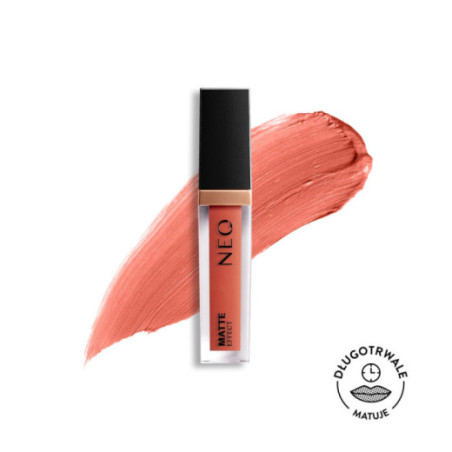 11 Matná pomáda na rty tekutá Matte Effect Lipstick Camelia