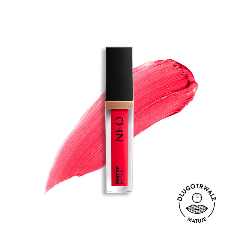 16 Matná pomáda na rty tekutá Matte Effect Lipstick Tulip