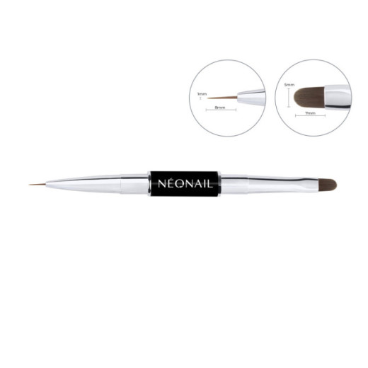 Štětec na nail art Duo Tip