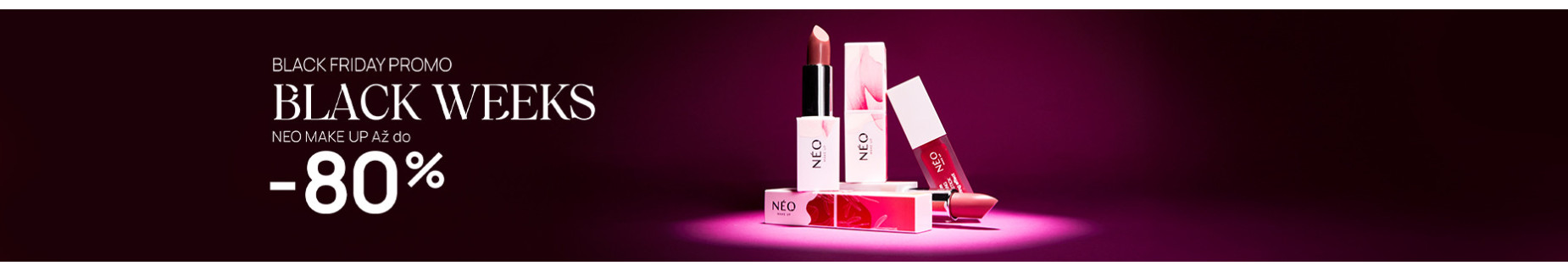 NEO MAKE UP až do -80%